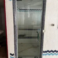 درب شیشه ای سکوریت با جک سالم و دستگیره