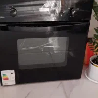 فر توکار با کار کرد گاز و برق نمای فر شیشه مشکی|اجاق گاز و لوازم برقی پختوپز|باقرشهر, |دیوار