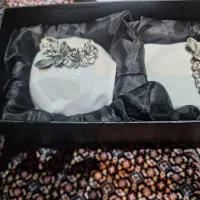 دو سرویس فنجان چایخوری و قندان و شکر ریز|ظروف سرو و پذیرایی|ری, جوانمرد قصاب|دیوار