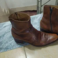 نیم بوت چرم|کیف، کفش، کمربند|آزادشهر, |دیوار