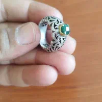 انگشتر زمرد کلمبیا|جواهرات|اهواز, کوی باهنر|دیوار