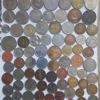 هزاران سکه خارجی از ۱۰۰ ها کشور جهان