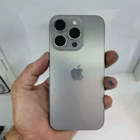 آیفون 15pro رنگ نقره ای نچرال با رجیستر اقسا.طی
