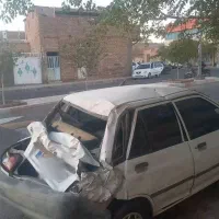 پراید تصادفی