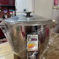 با سلام پلو پز ۱۲ نفره نو نو بدون یکبار استفاده