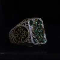 انگشتر مردانه نقره