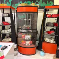 دکور مغازه  و میز کار چوبی و میز تحریر