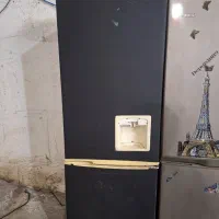 یخچال فریزر خانگی رنگ مشکی مات