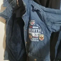 کاپشن جین داخل خز و شلوار داخل خز|لباس|شیراز, شهرک سراج|دیوار