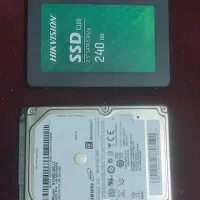 هارد لپ تاپی 500 گیگ و ssd 240G
