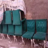 صندلی بدنه فلزی ۱۸عدد