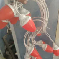 ریسه بلوطی|ریسه و چراغ تزئینی|رباطکریم, رباطکریم|دیوار