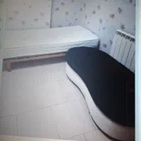 کاناپه لوبیا شکل سفید مشگی