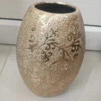 گلدان طرح برنز