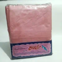 ملحفه ملافه برق لامع ساده تک نفره 240x140 ست ۳ تکه