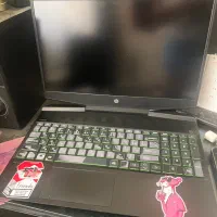 لپتاپ 15 اینچ Hp pavilion gaming تمیز در حد نو