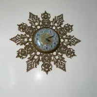 ساعت دیواری برنجی