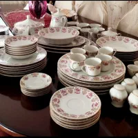 سرویس ظروف چینی 80 پارچه مسعود