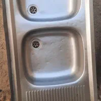 سینک دو لگنه رو کار