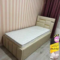 تخت خواب یک نفره پازلی آینه دار/چوبی مدل ثمر|تخت و سرویس خواب|مشهد, سپاد|دیوار