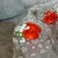 گیفت گل تک شاخه مخصوص هدیه مناسب رستوران.|گل مصنوعی|یزد, |دیوار