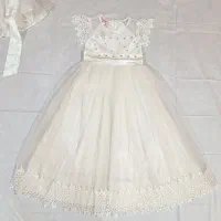 لباس عروس دخترانه همراه شنل