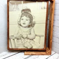 حک عکس روی چوب با آتیش ،ولنتاین،کادو ولنتاین