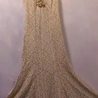 لباس مجلسی وعقد باکلاه سایز۴۰ بدون زدگی