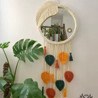 آینه جذاب گرد ،قاب آینه|آینه|بیرجند, |دیوار