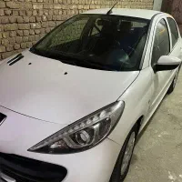 پژو۲۰۷/سفید/کم کار خانگی۱۴۰۲/مشابه صفر/سقف فلز