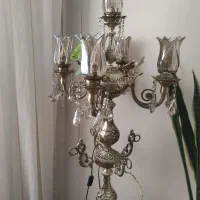 لوستر ایستاده بدنه برنجی|لوستر و چراغ آویز|مشهد, شهرآرا|دیوار