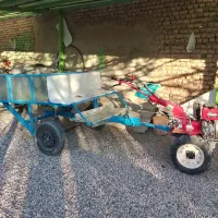 تیلر کاما و تریلی تیلر 7اسب