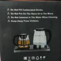 چای ساز برقی نو نو جنس خوب و دارای پخش نور|سماور، چایساز، قهوهساز|کرمانشاه, |دیوار