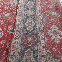 فرش مشهد کارکرده ۱۲ متری پارگی نداره|فرش|باسمنج, |دیوار