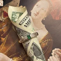 انگشتر کلکسیونی زمرد پنجشیر افغال اصل مخراج الماس|جواهرات|تهران, اقدسیه|دیوار