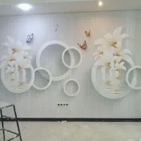 نقاشی ساختمان .و نصب و فروش کاغذدیواری