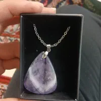 گردنبند سنگ آمیتیست