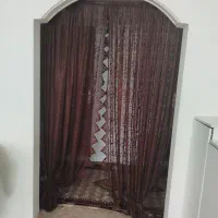پرده راش گل برجسته درحد نو