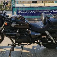 هیوسانگ آکویلا آکوئیلا ۱۴۰۲ در حد صفر مشکی هارلی|موتورسیکلت|تهران, نیروی هوایی (پیروزی)|دیوار