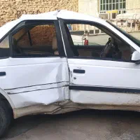 پژو اس ال ایکس تصادفی