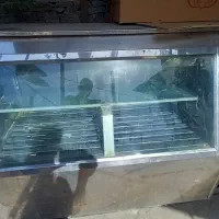 یخچال فریزر ویترینی .بدنه تمام استیل|یخچال و فریزر|طرقبه, |دیوار