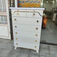 دراور7کشو قفل دار|جاکفشی، کمد، دراور|قم, قلعه کامکار|دیوار