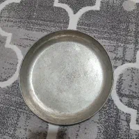 ظرف مسی و زنجیر وپلاک نقره عیار ۹۲۵