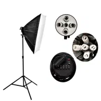 سافت باکس لامپی (نورپردازی تصویربرداری)|دوربین عکاسی و فیلم‌برداری|خرمشهر, |دیوار