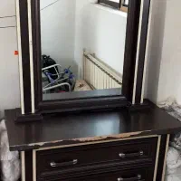 میز آرایش و آیینه و دراور و جاکفشی آیینه قدی|جاکفشی، کمد، دراور|بابکان, |دیوار