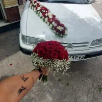 تزیین با گل رز طبیعی(کمترین قیمت رز در قصر گل)|گل و گیاه طبیعی|کرمان, |دیوار