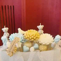 باکس گل شمع