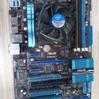 باندل مادربرد p8h67 + سیپیو cori 5 4570 +رم ۸ گیگ