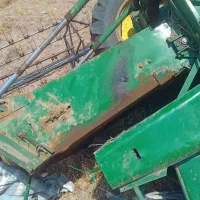کمباین چپ شده کاهکوب