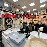 کابین روشوییCaffee Brown+شیرالات مستقیم از کارخانه